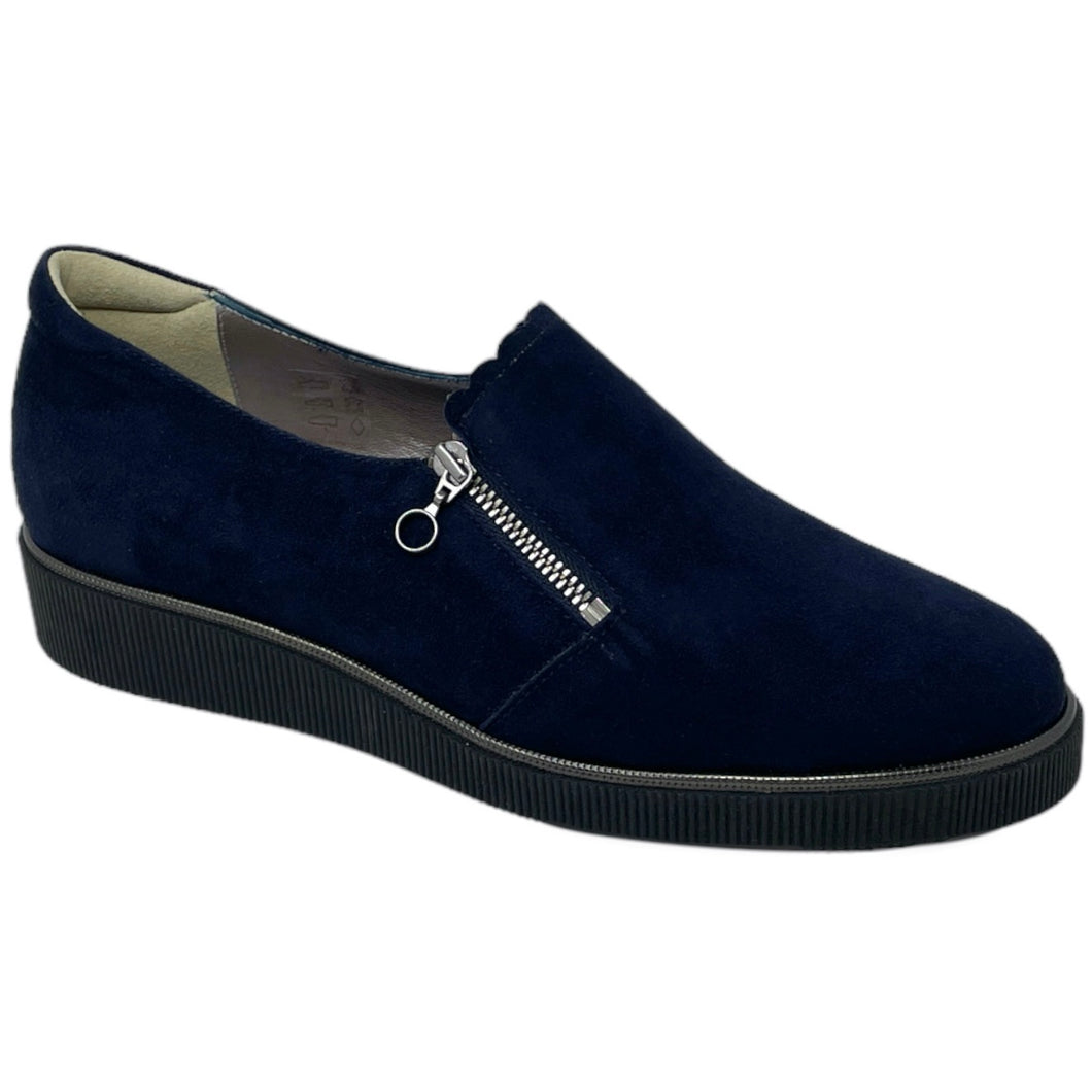 Mara - Navy Suede