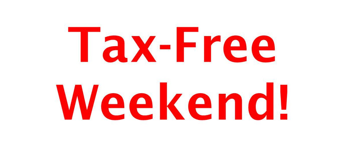 Texas Tax-Free Weekend!