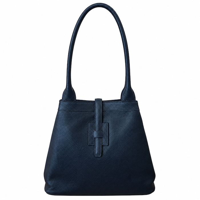 Harper Small - Navy Leather