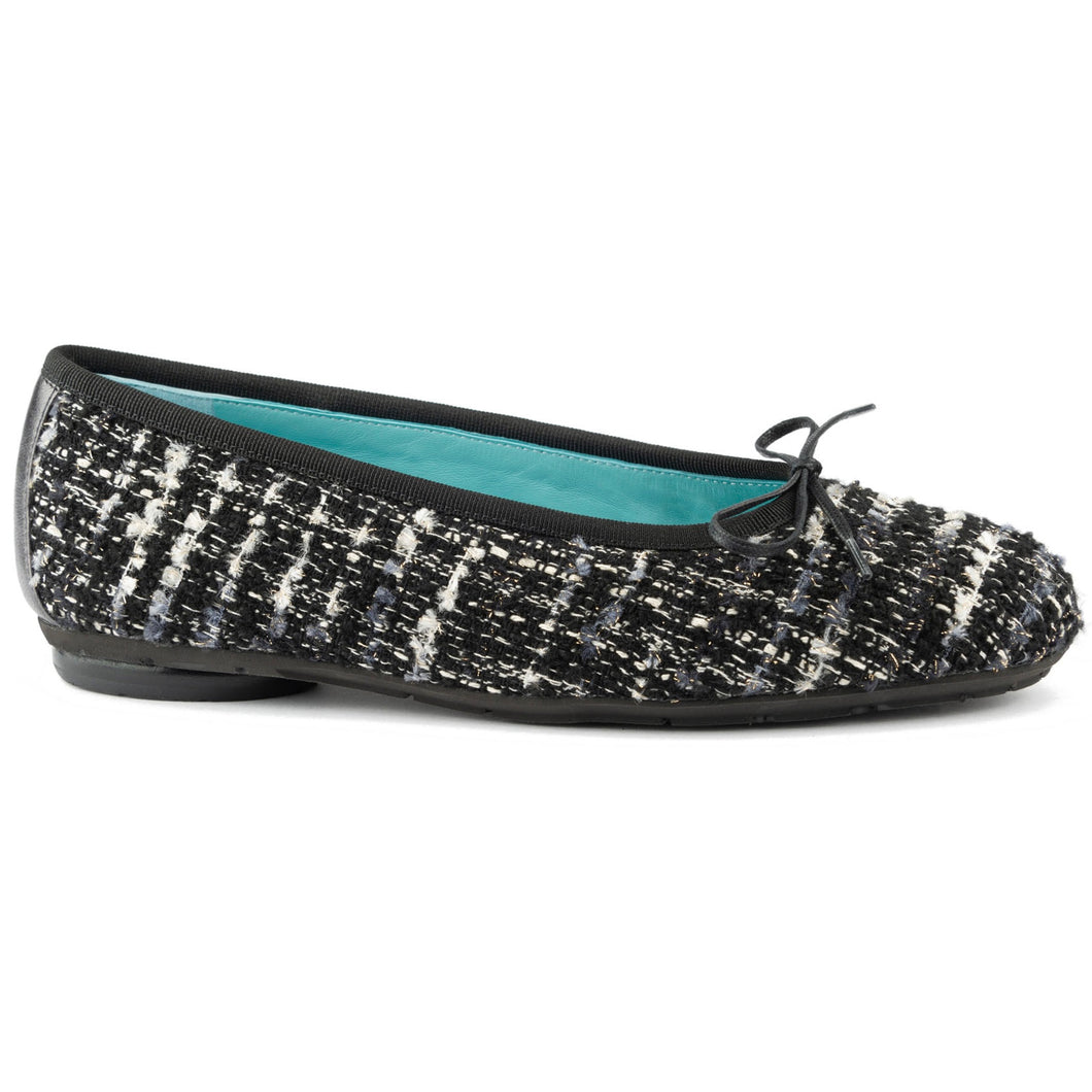 Glenda - Black Tweed