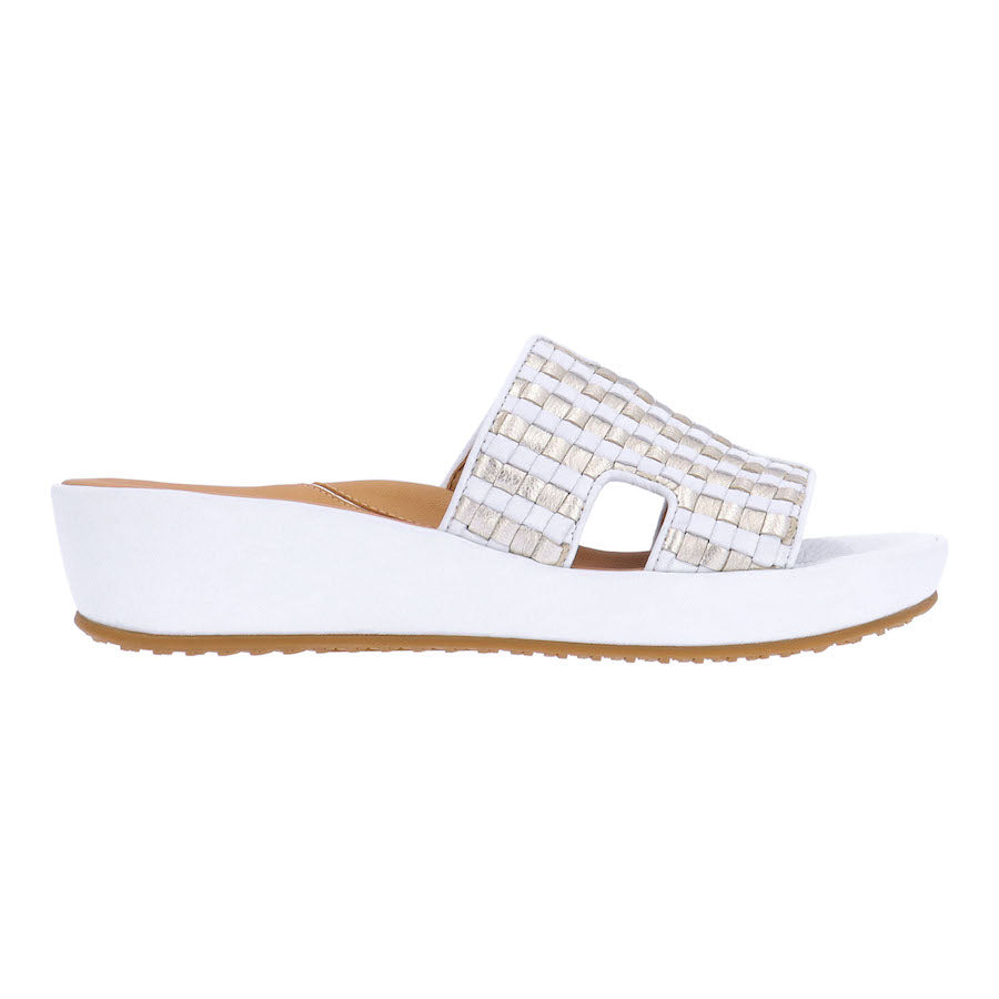 Cusaro - White/Gold – E.G.Geller