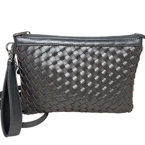 Ilse Jacobsen Crossbody - Gunmetal