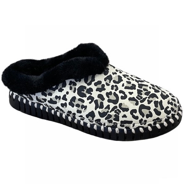 Tulip Slipper - Leopard – E.G.Geller