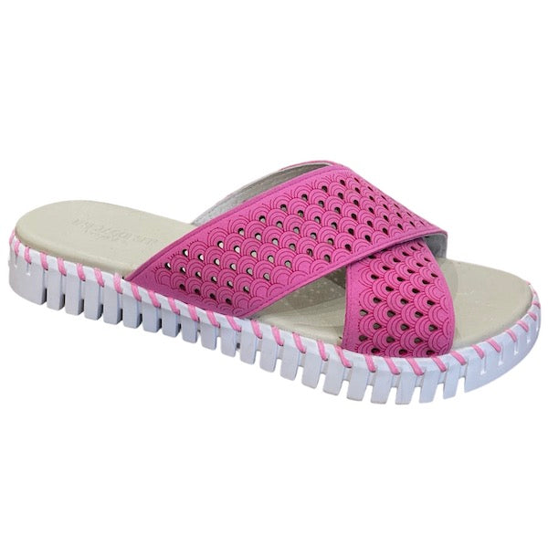 Tulip Sandal - Rose – E.G.Geller