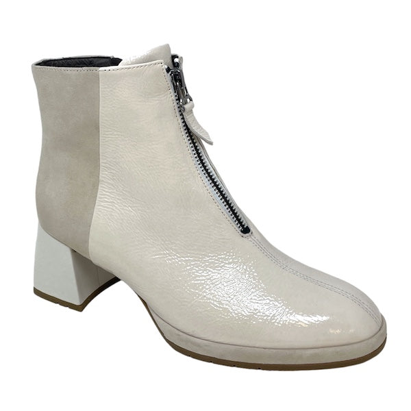 white christmas dresses CREAM BORDER TRIM BOOTS AZRA, hand made - MOMO NEW YORK