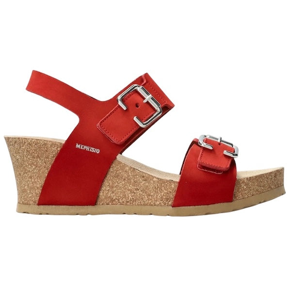 Lissandra - Red Nubuck – E.G.Geller