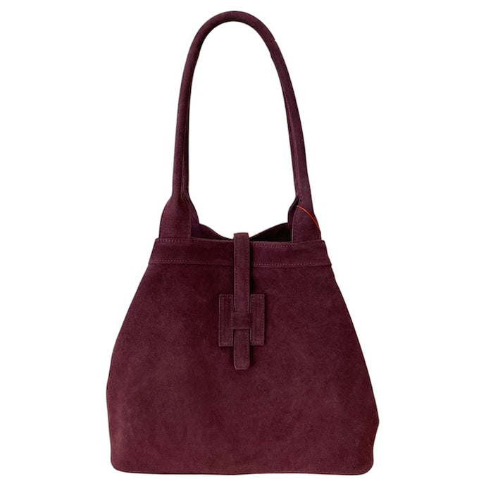 Harper Small - Bordeaux Suede