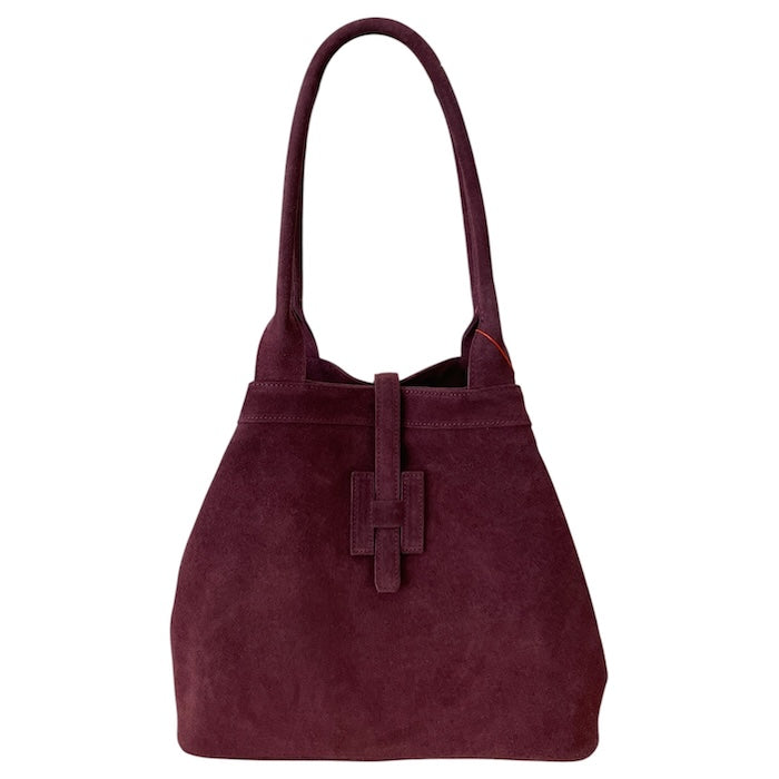 Harper Small - Bordeaux Suede