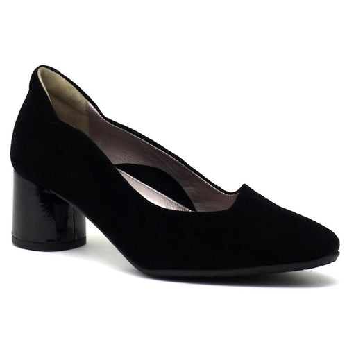 Evelyn - Black Suede
