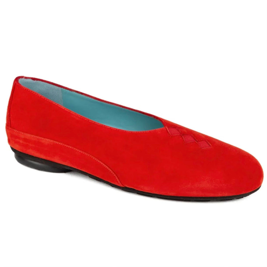 Grace - Red Suede