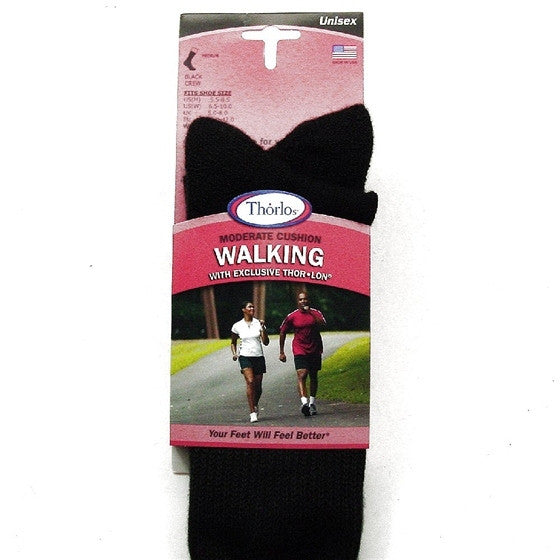 WX 15 BLACK WALKING SOCK THORLOSOCK BLK WX15