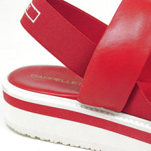 Capri Red Leather