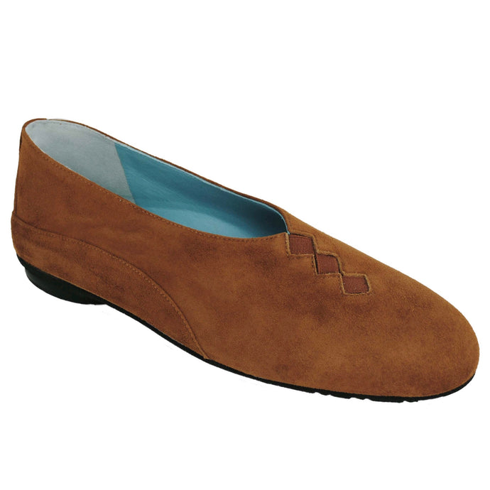 Grace - Cognac Suede