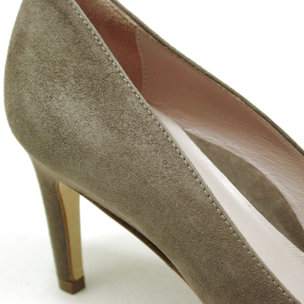 Gabriela - Taupe Suede – E.G.Geller